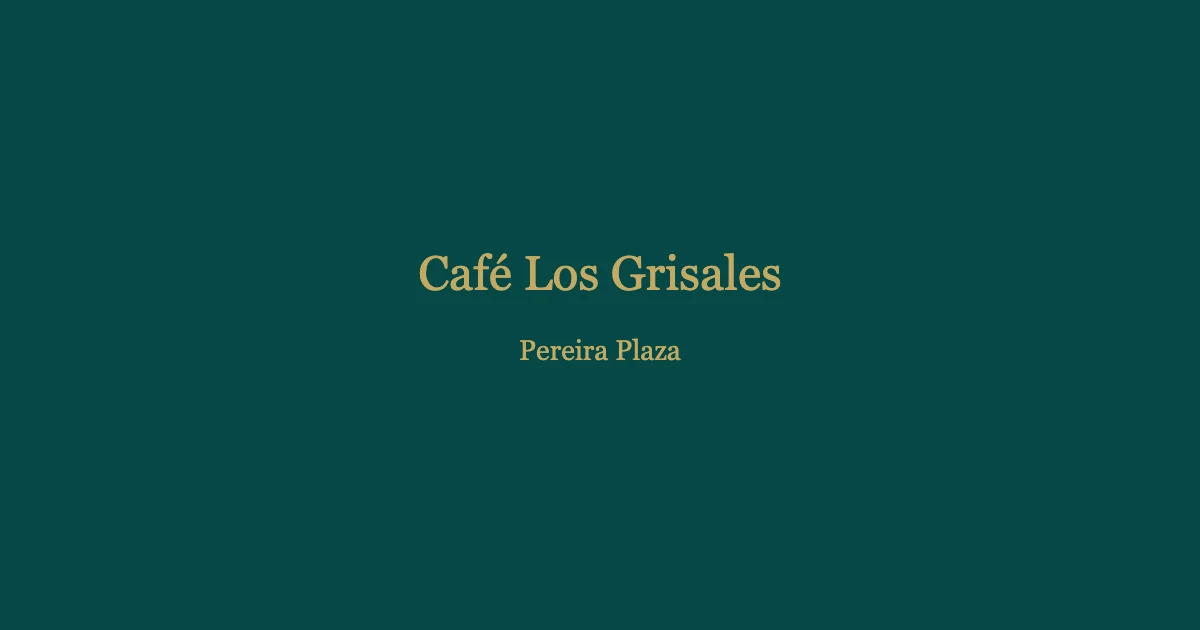 Tienda Café Los Grisales en Pereira Plaza, con barra de barismo y diseño cálido inspirado en el paisaje cafetero
